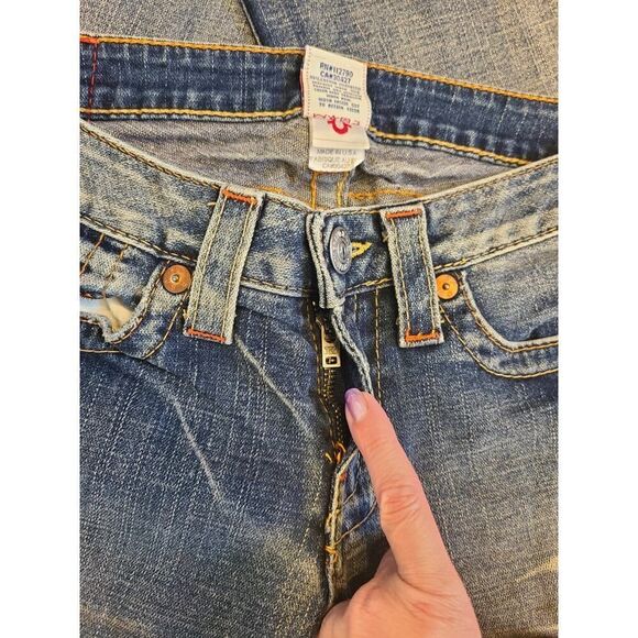 Vintage True Religion Low-Rise Jeans Johnny #112790 | 28 | Y2K USA Straight Leg - Picture 9 of 14